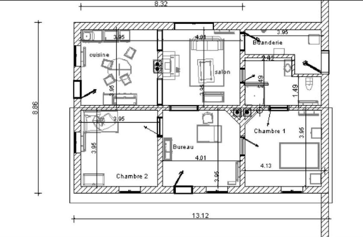 Gite 32 Rue Du Huit Mai Freneuse  المظهر الخارجي الصورة